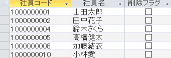 Yes/No型の抽出結果